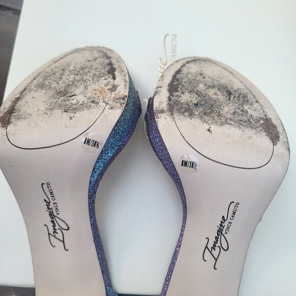 Vince Camuto Imagine Sparkle Stiletto Heel Shoes Size 8 - Picture 10 of 14